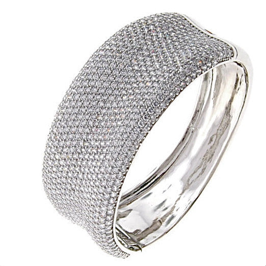Endless Bling CZ Crystal Bangle Bracelet