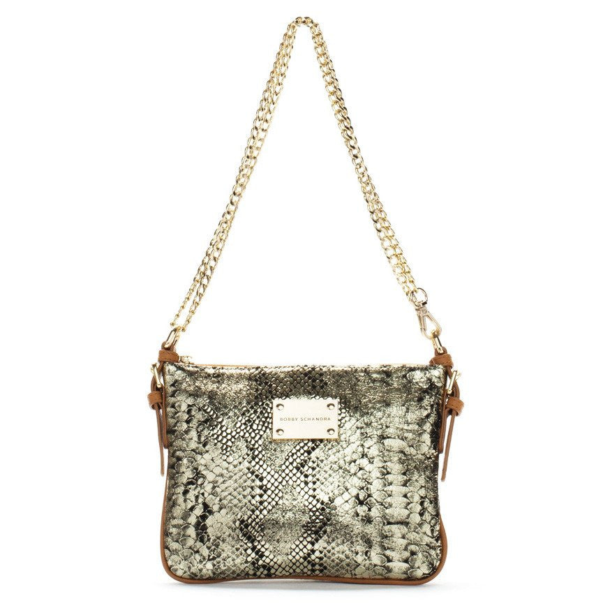 gold black python print crossbody messenger leather bag, handbag celebrity style
