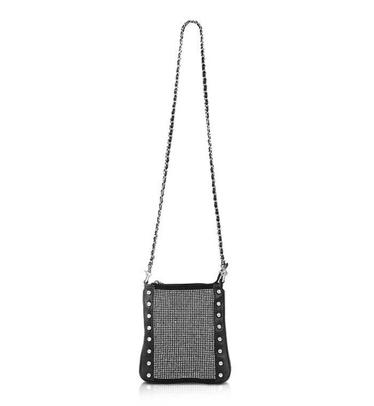 Night on the Town Rockstar Cross Body Bag (Black)