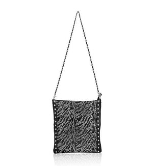 4-Way Fold-Over Rockstar Bag (Black Zebra)