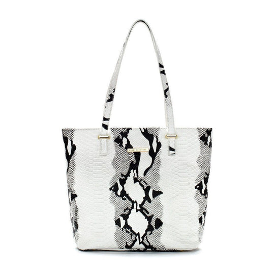 white and black leather tote bag luxury handbags, celebrity bags snake print purse