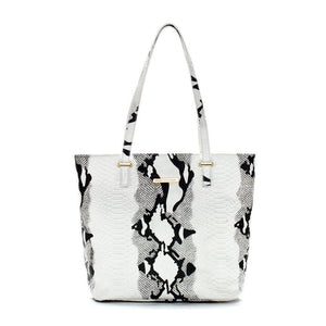 white and black leather tote bag luxury handbags, celebrity bags snake print purse