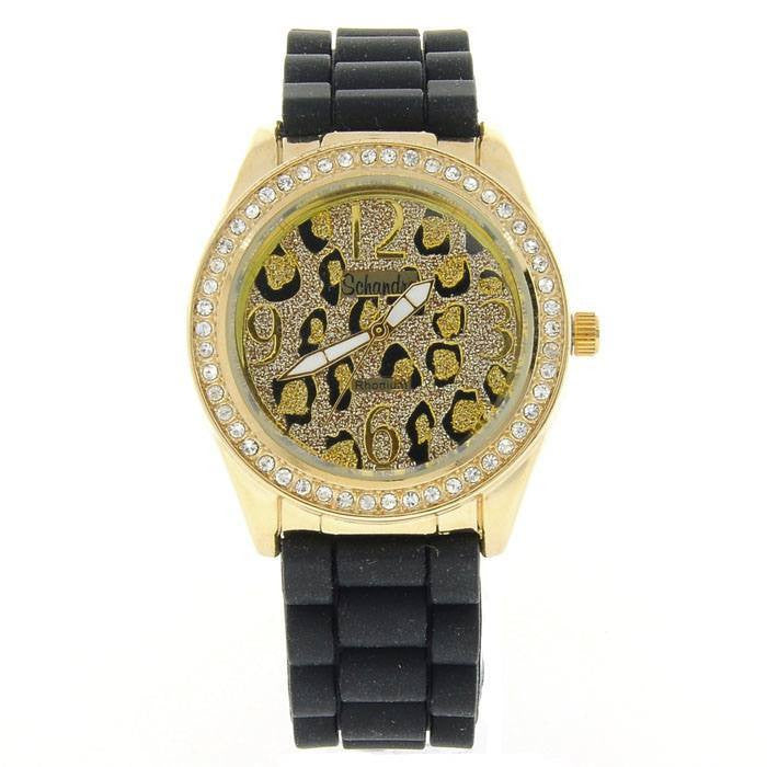 Black Leopard Fashion Watch