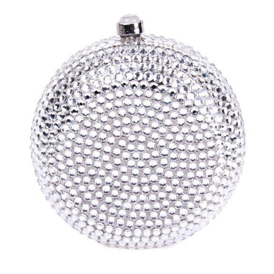 Clear Swarovski Crystal Clutch