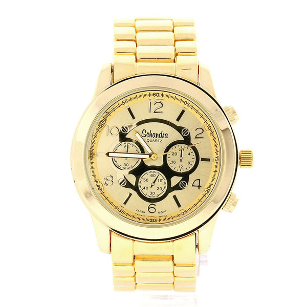 gold mk watch