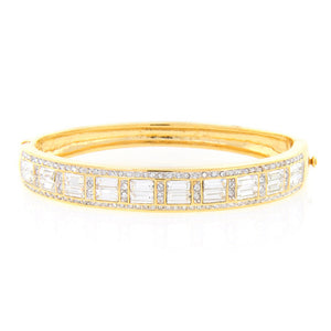 Gold Pave Swarovski Crystal Bracelet