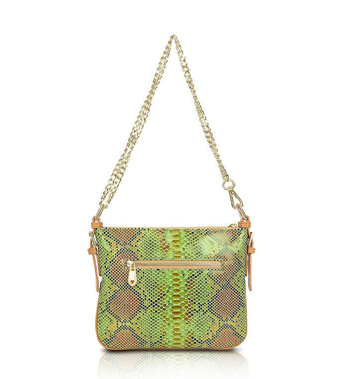 Green Brown Black Messenger Designer Handbag Crossbody