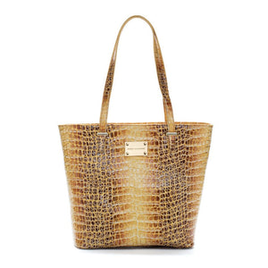 gold tote leather handbag designer bag celebrity fashion luxury bag 