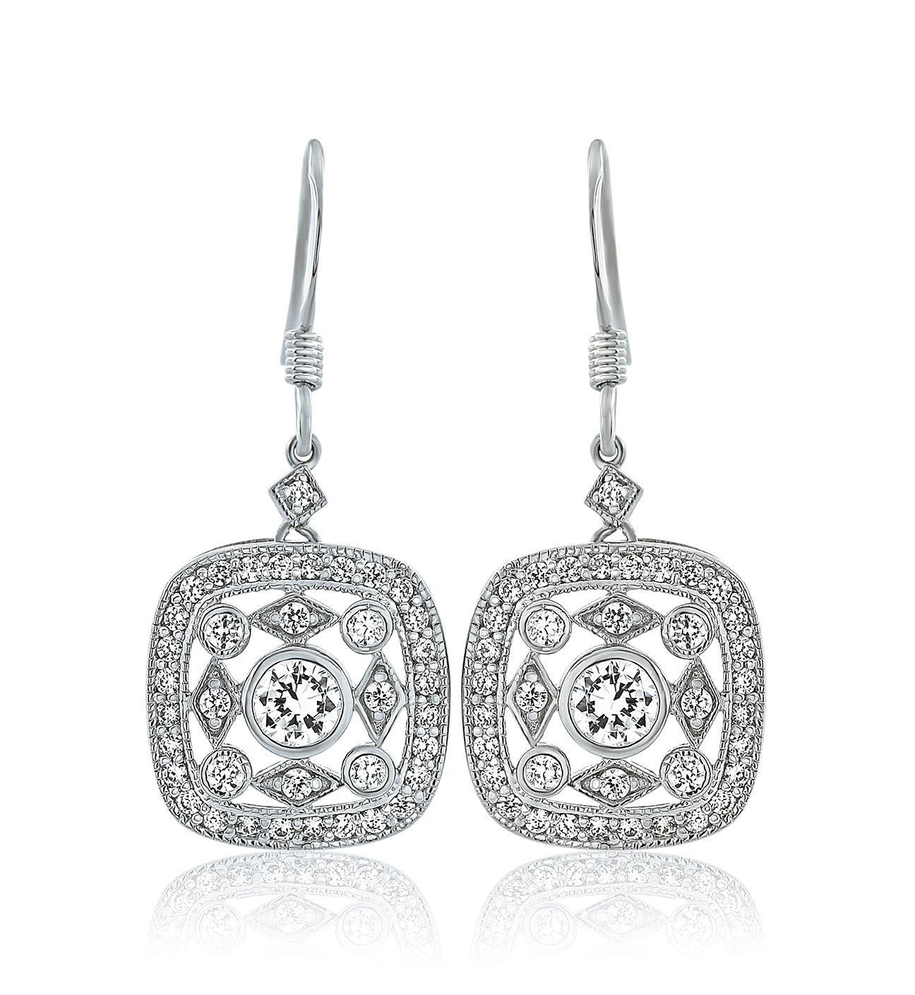 vintage dangle drop earrings